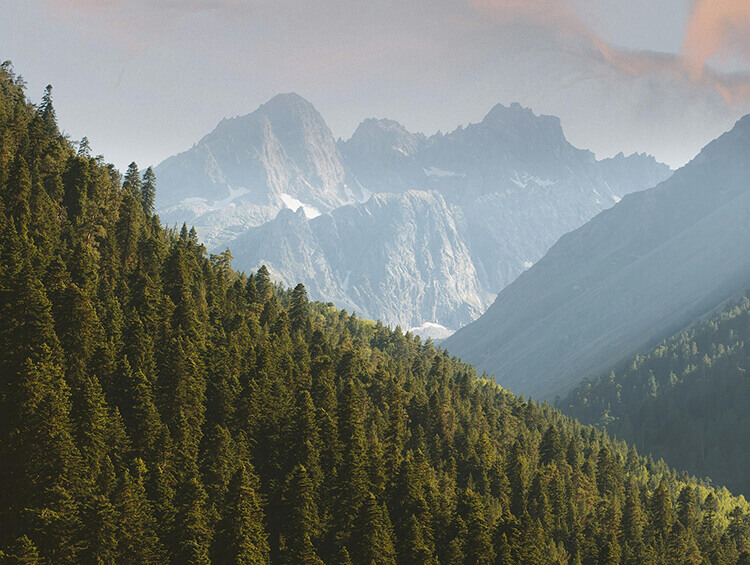 Bergpanorama
