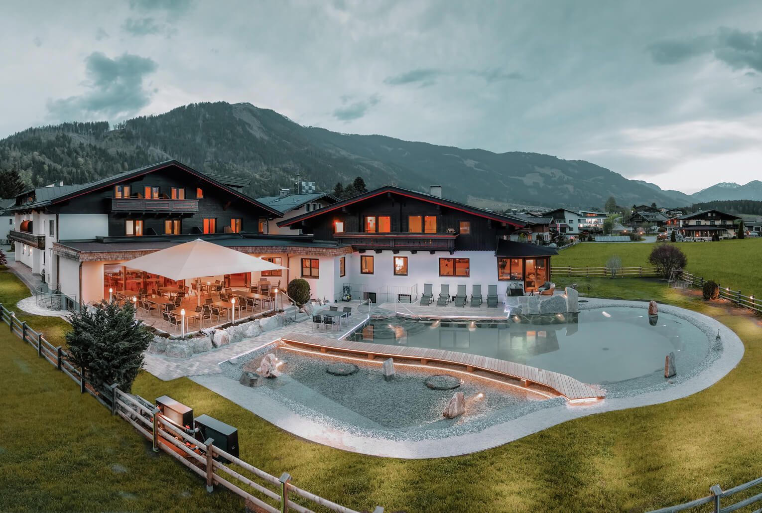 Hotel Quehenberger Drohennaufnahme