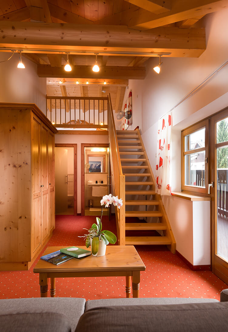 Apartment auf zwei Ebenen