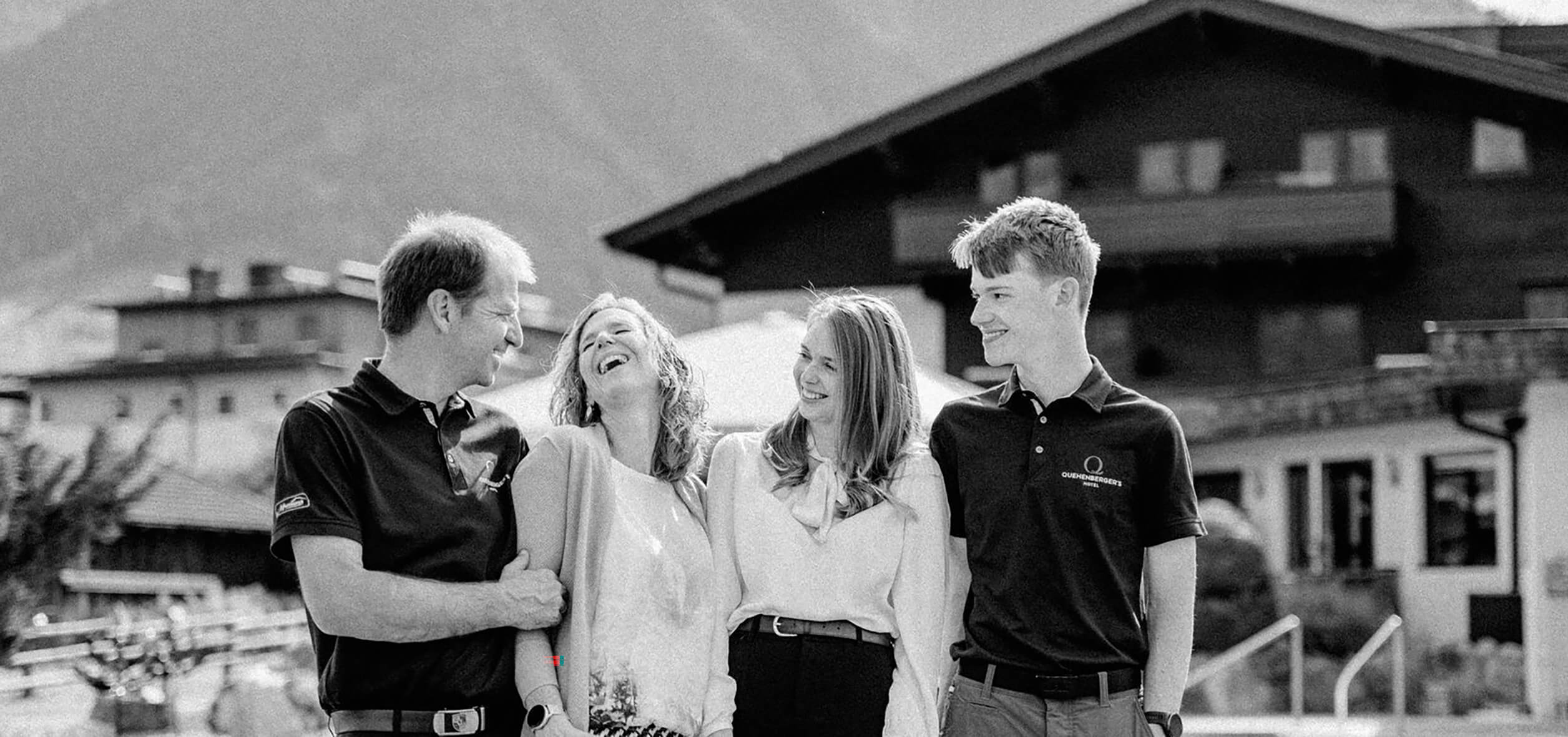 Familienfoto der Quehenbergers